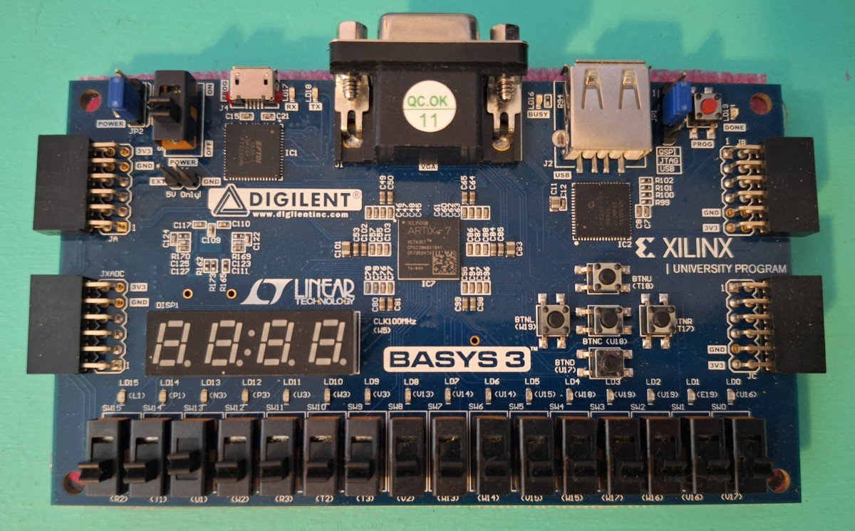 Photo of Basys3 Board